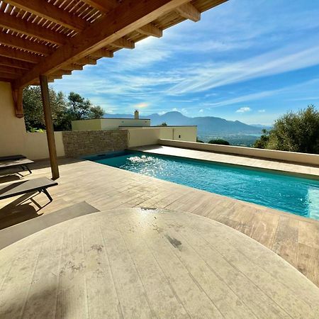 Super Villa Moderne Corbara Vue Mer ภายนอก รูปภาพ