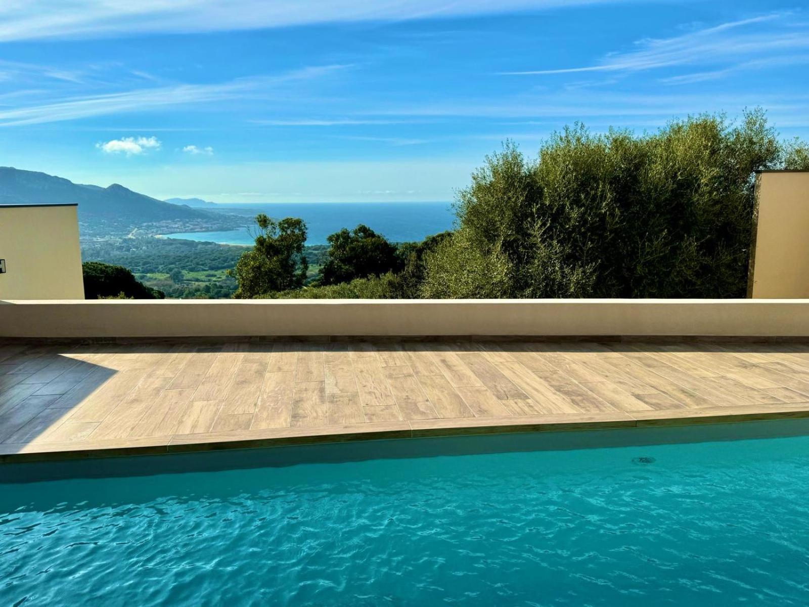 Super Villa Moderne Corbara Vue Mer ภายนอก รูปภาพ