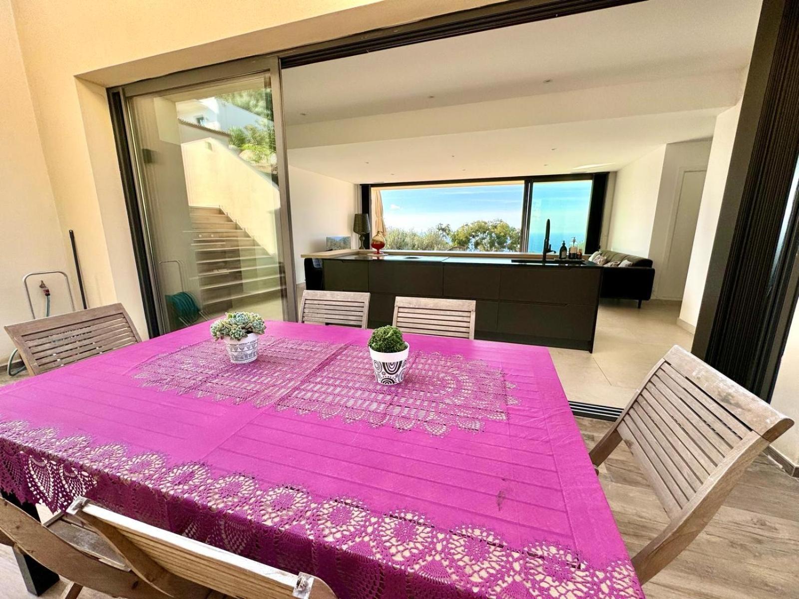 Super Villa Moderne Corbara Vue Mer ภายนอก รูปภาพ