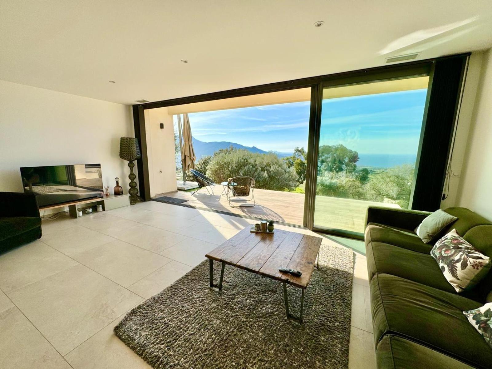 Super Villa Moderne Corbara Vue Mer ภายนอก รูปภาพ